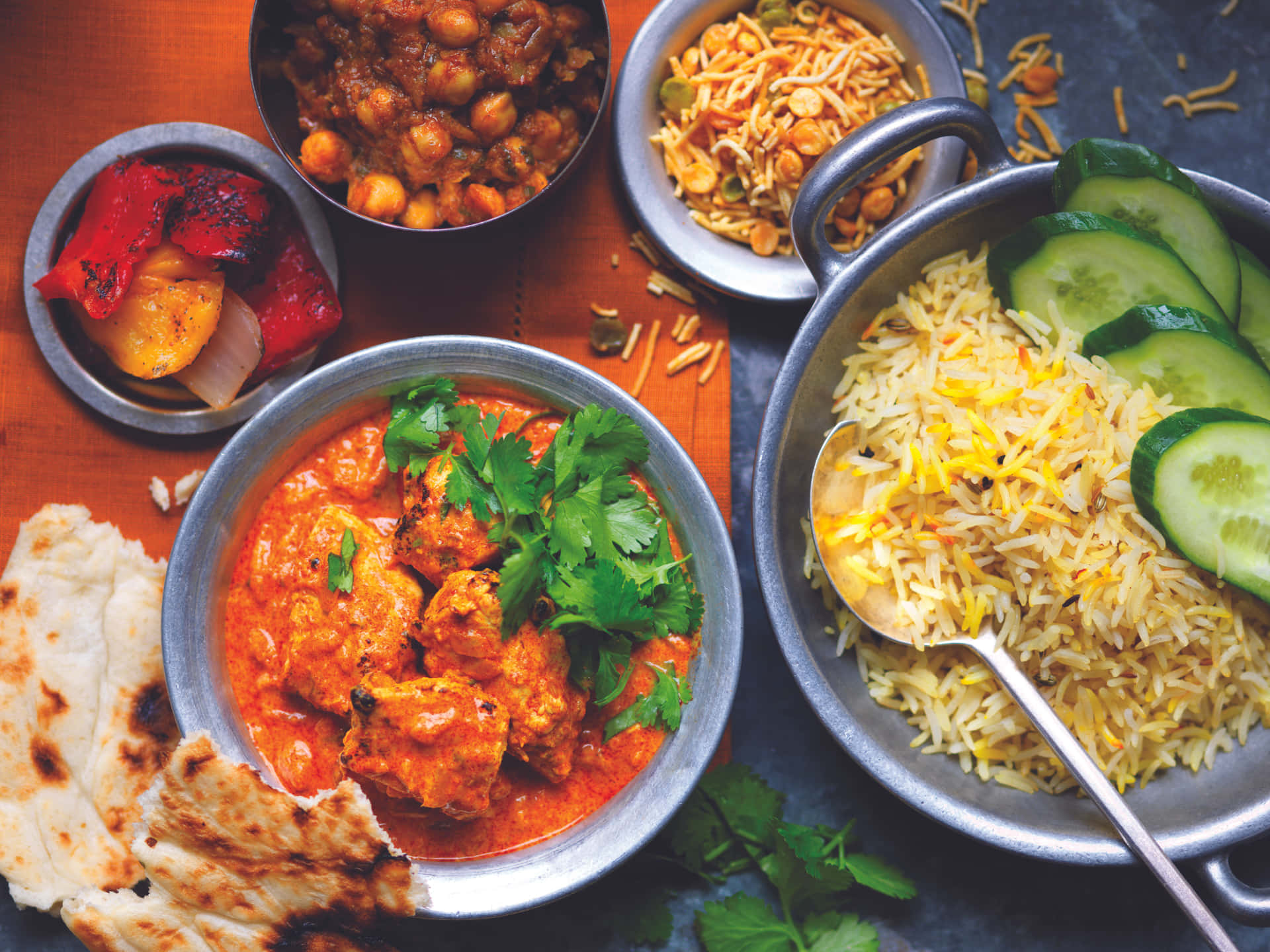Indian Food 桌布