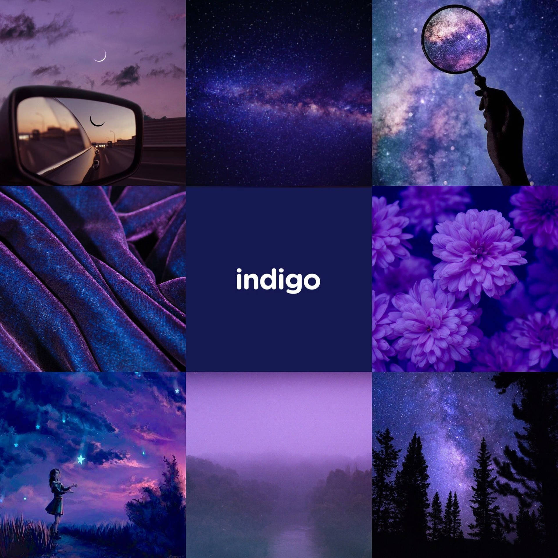 Indigo Aesthetic 桌布