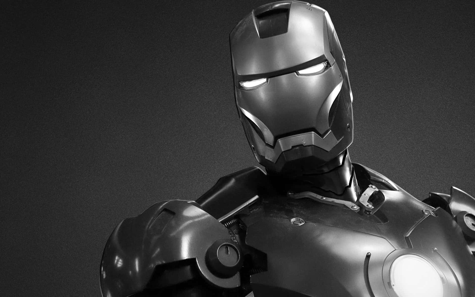 Iron Man Black And White 桌布