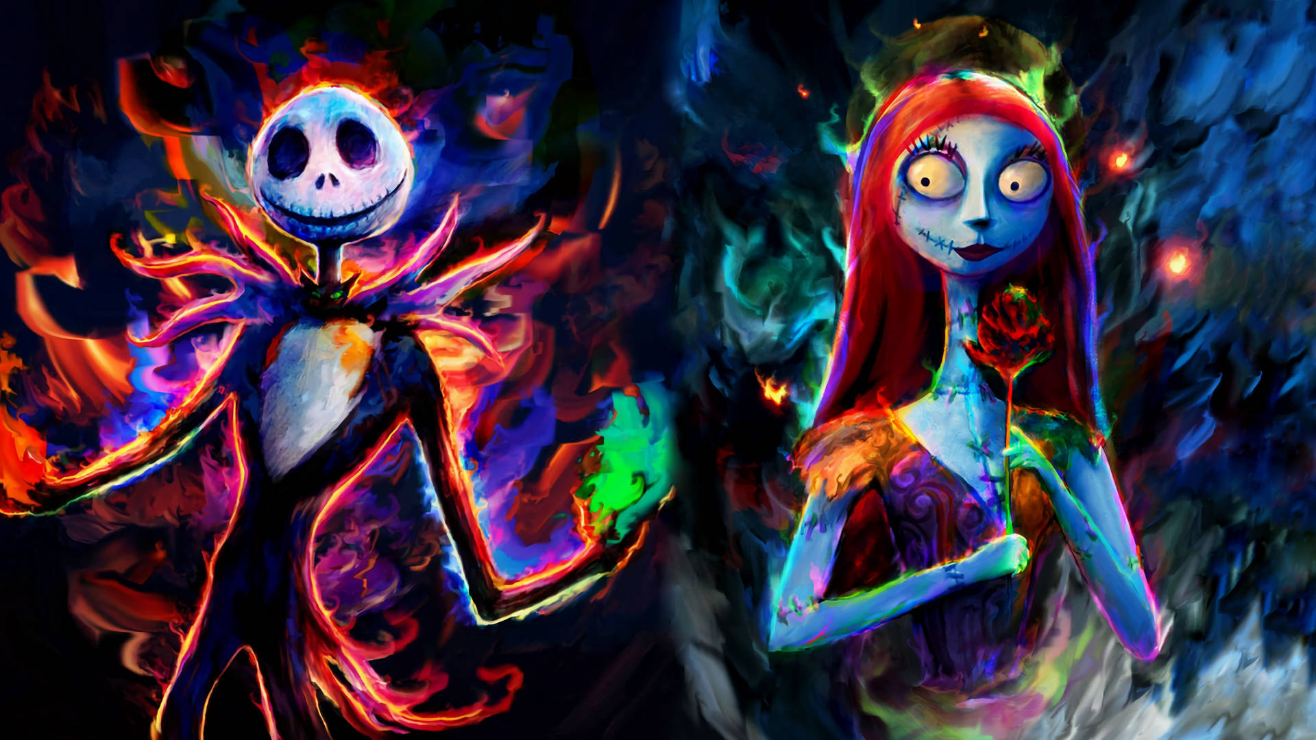 Jack And Sally 桌布
