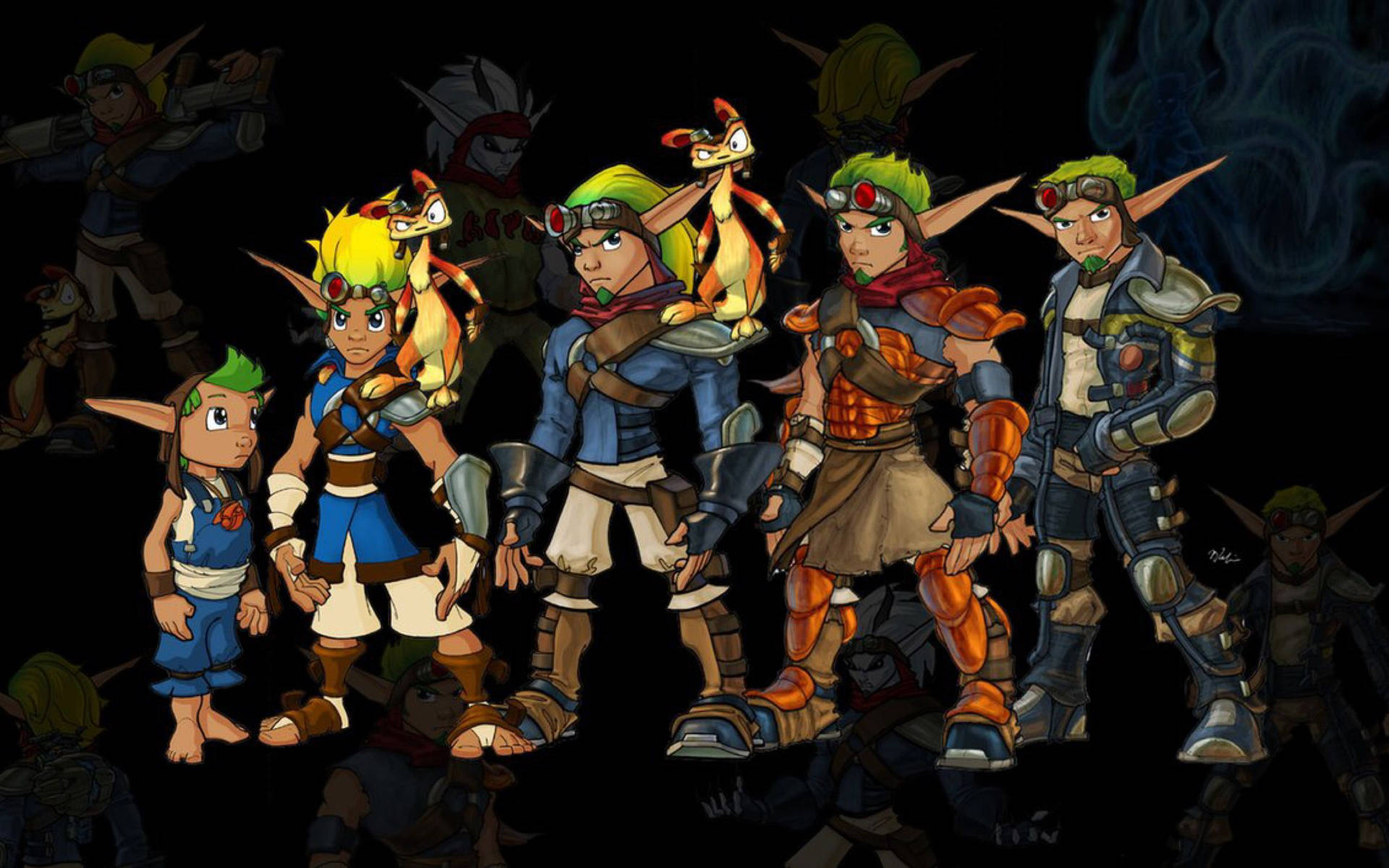 Jak 2 桌布
