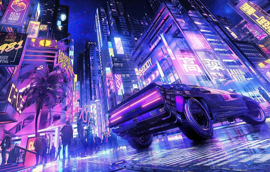 Japan Cyberpunk 桌布