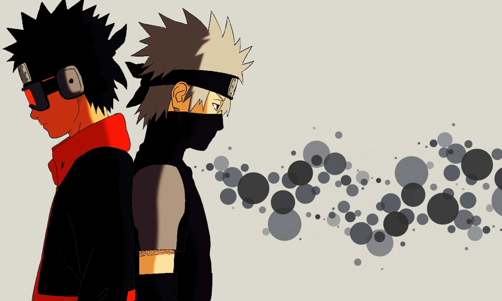 Kakashi And Obito 桌布