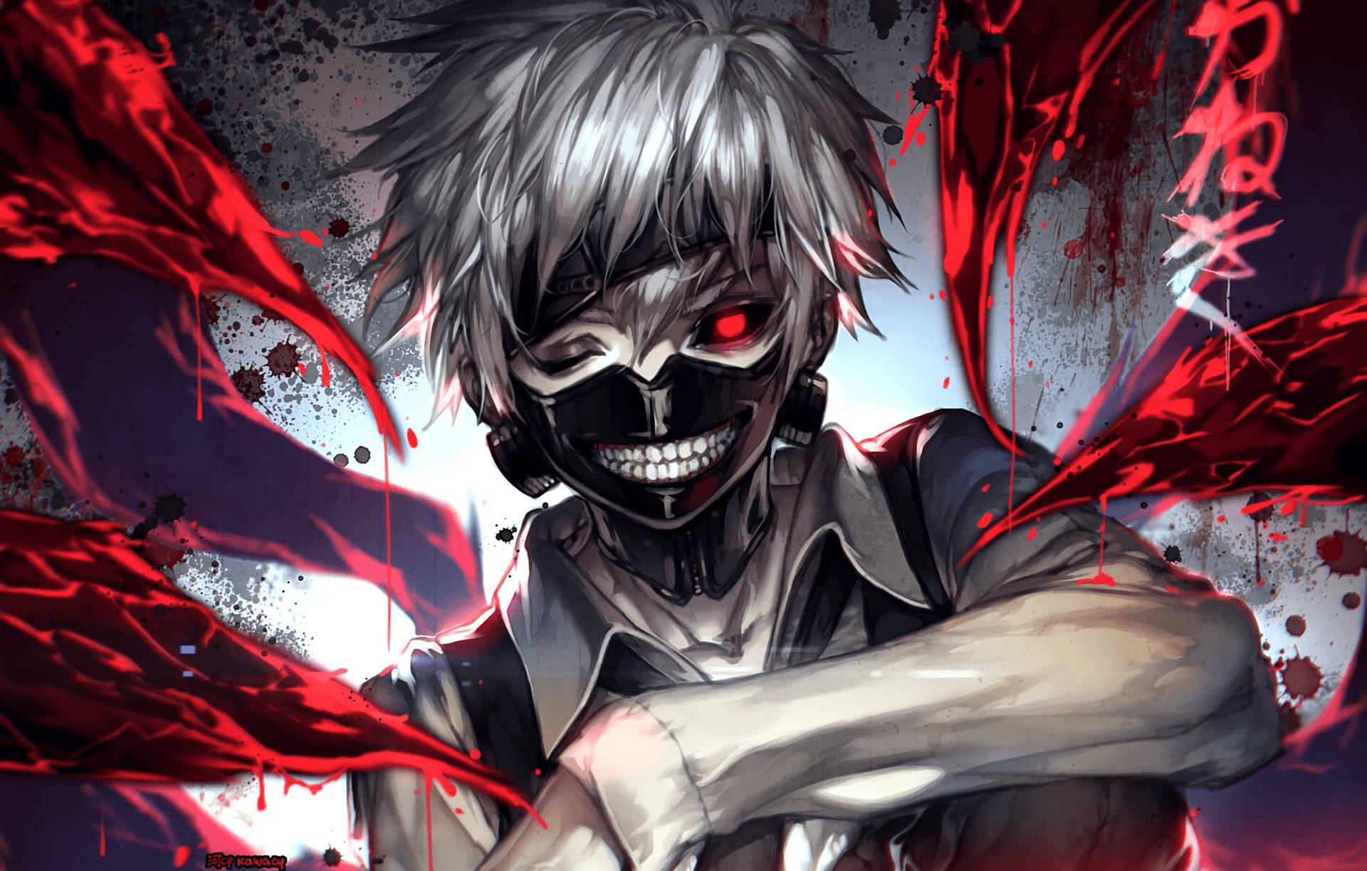 1920x1223 Ken Kaneki HD Wallpaper and Background Image
