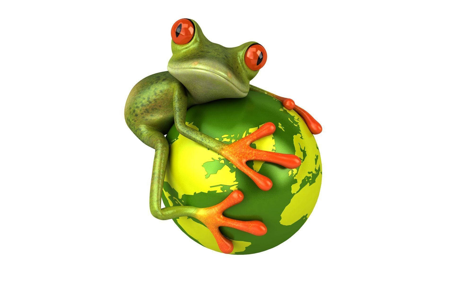 Kawaii Frog 桌布
