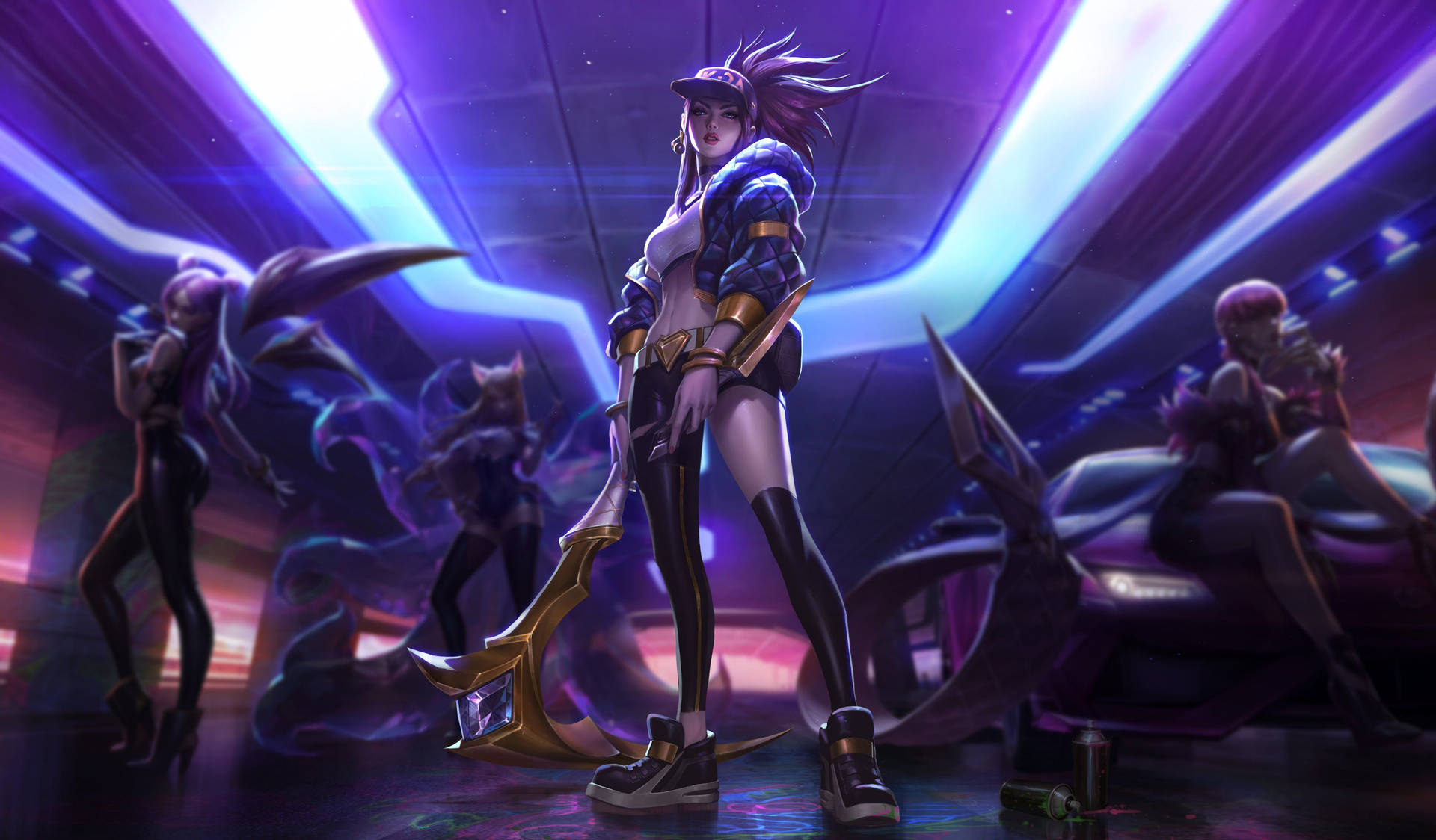 4095x2398 K DA Akali