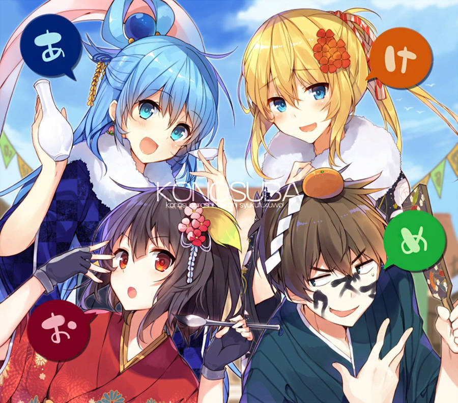 1440x1269 KonoSuba – God's blessing on this wonderful world!! HD