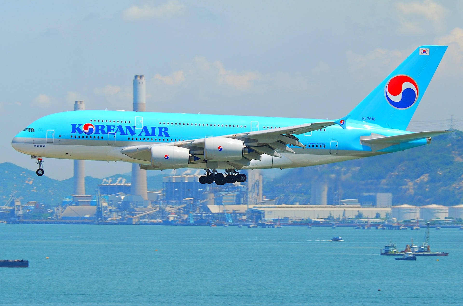 Korean Air 桌布