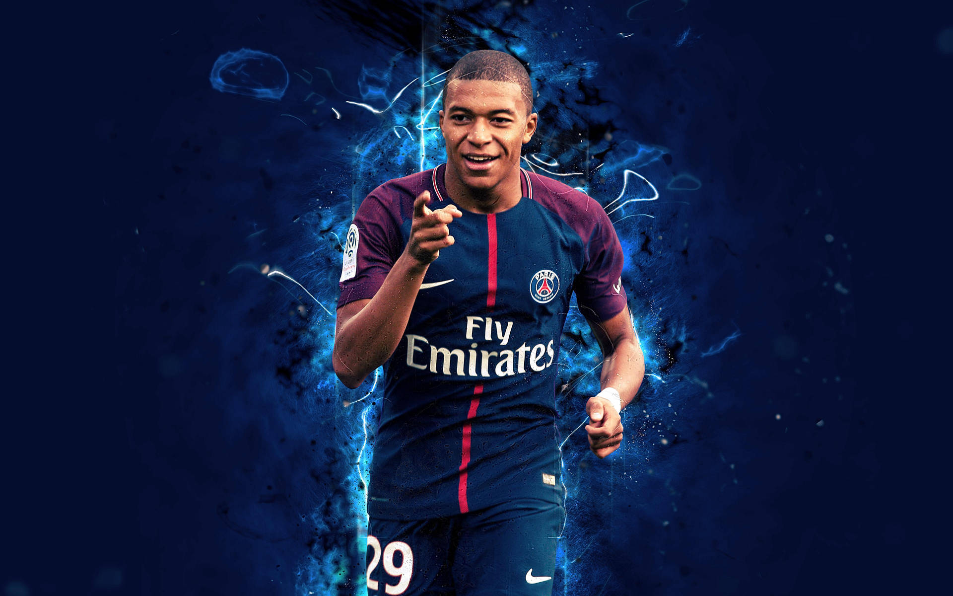 Kylian Mbappe 4K 桌布