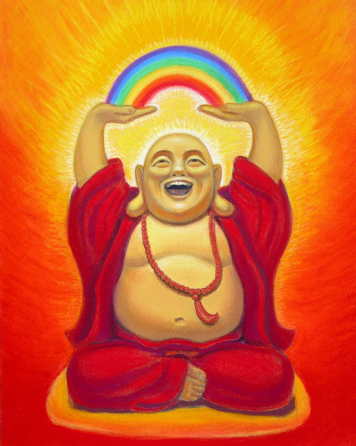 Laughing Buddha 桌布
