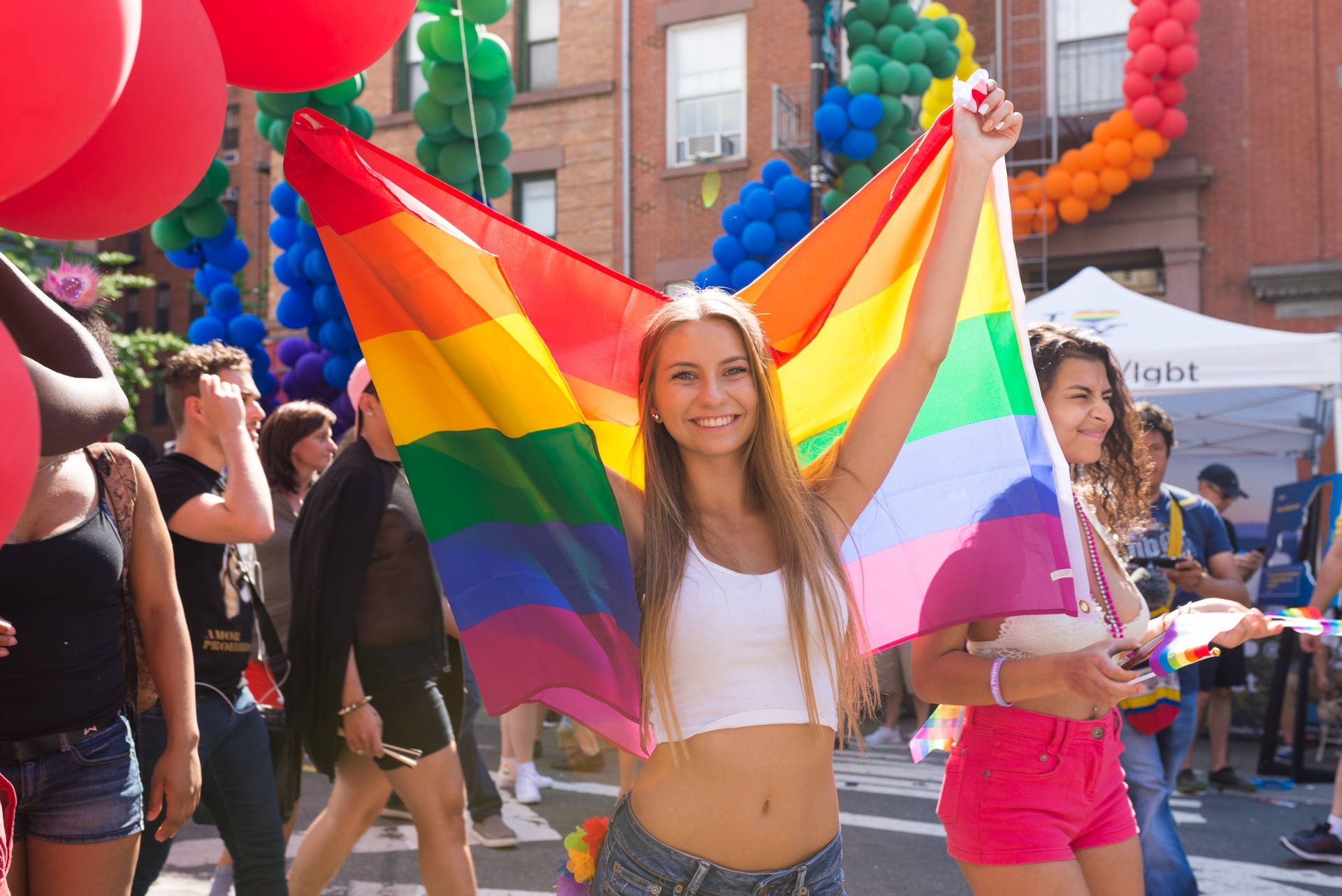 Lesbian Girl 桌布