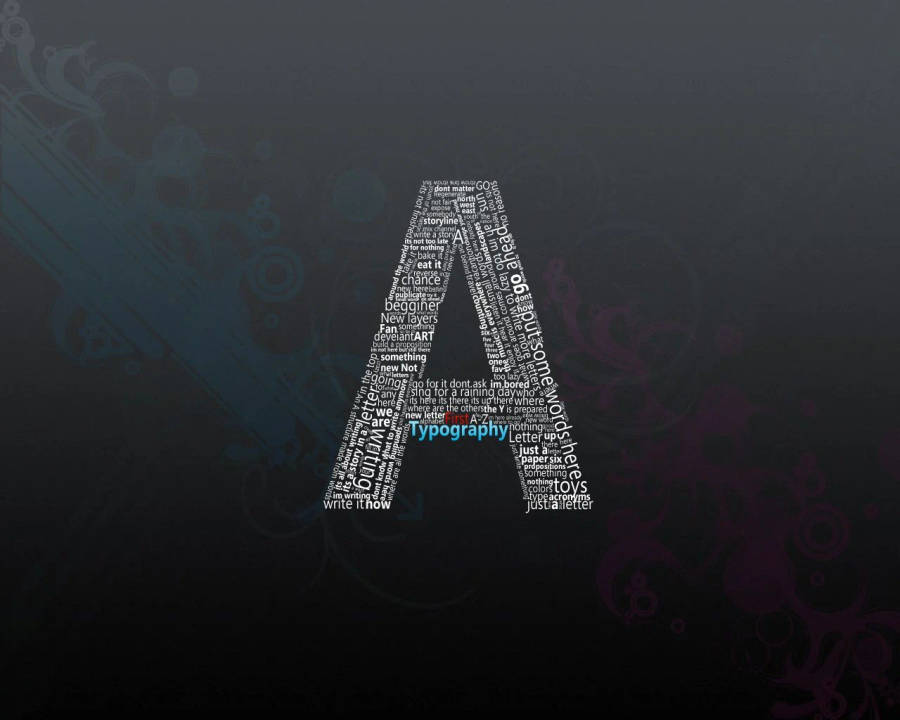Letter A 桌布