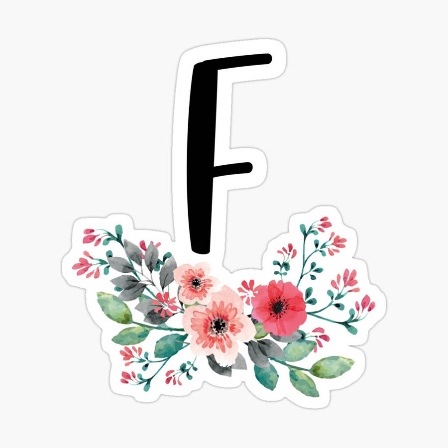 Letter F 桌布
