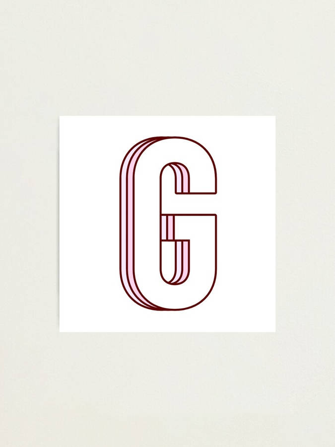 Letter G 桌布