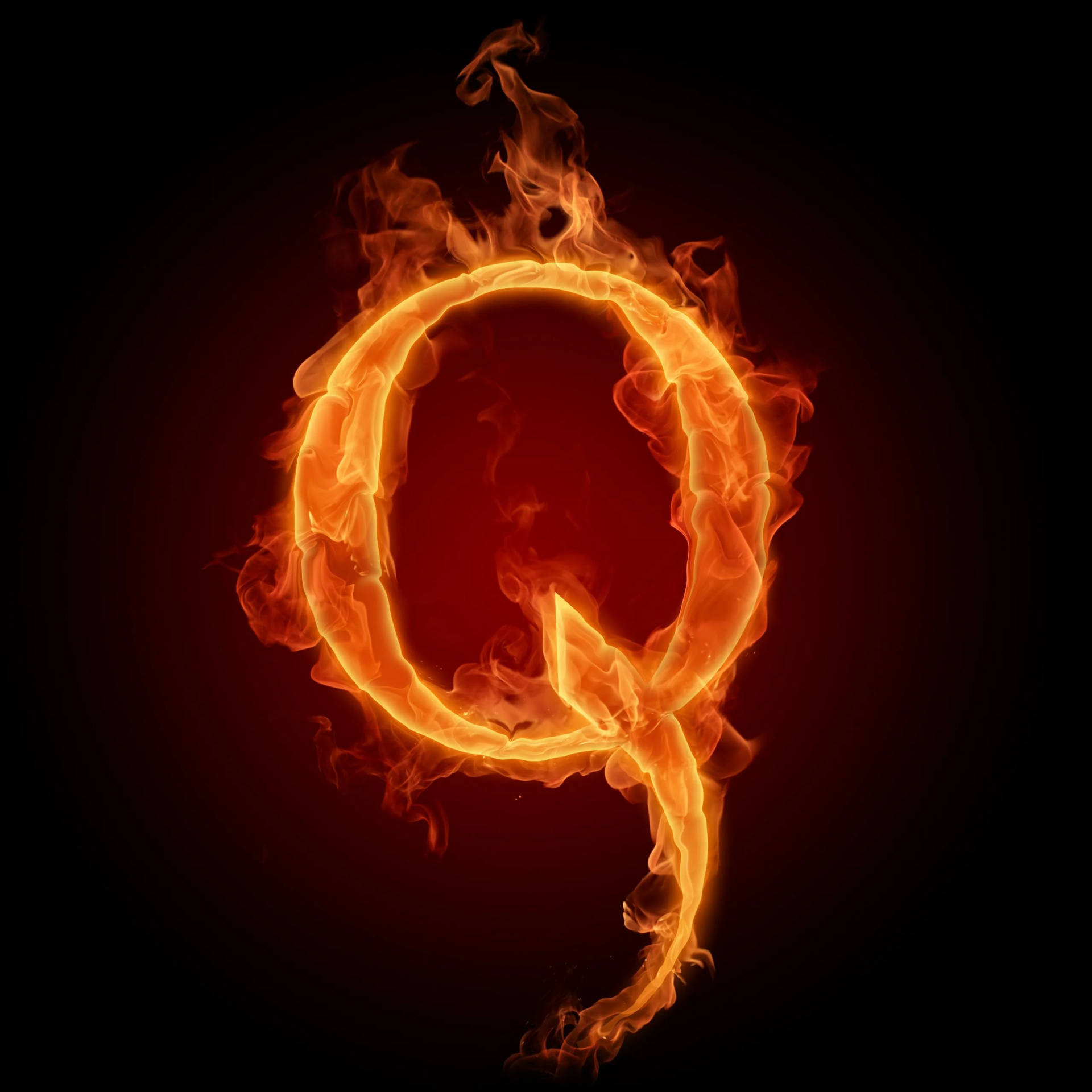 Letter Q 桌布