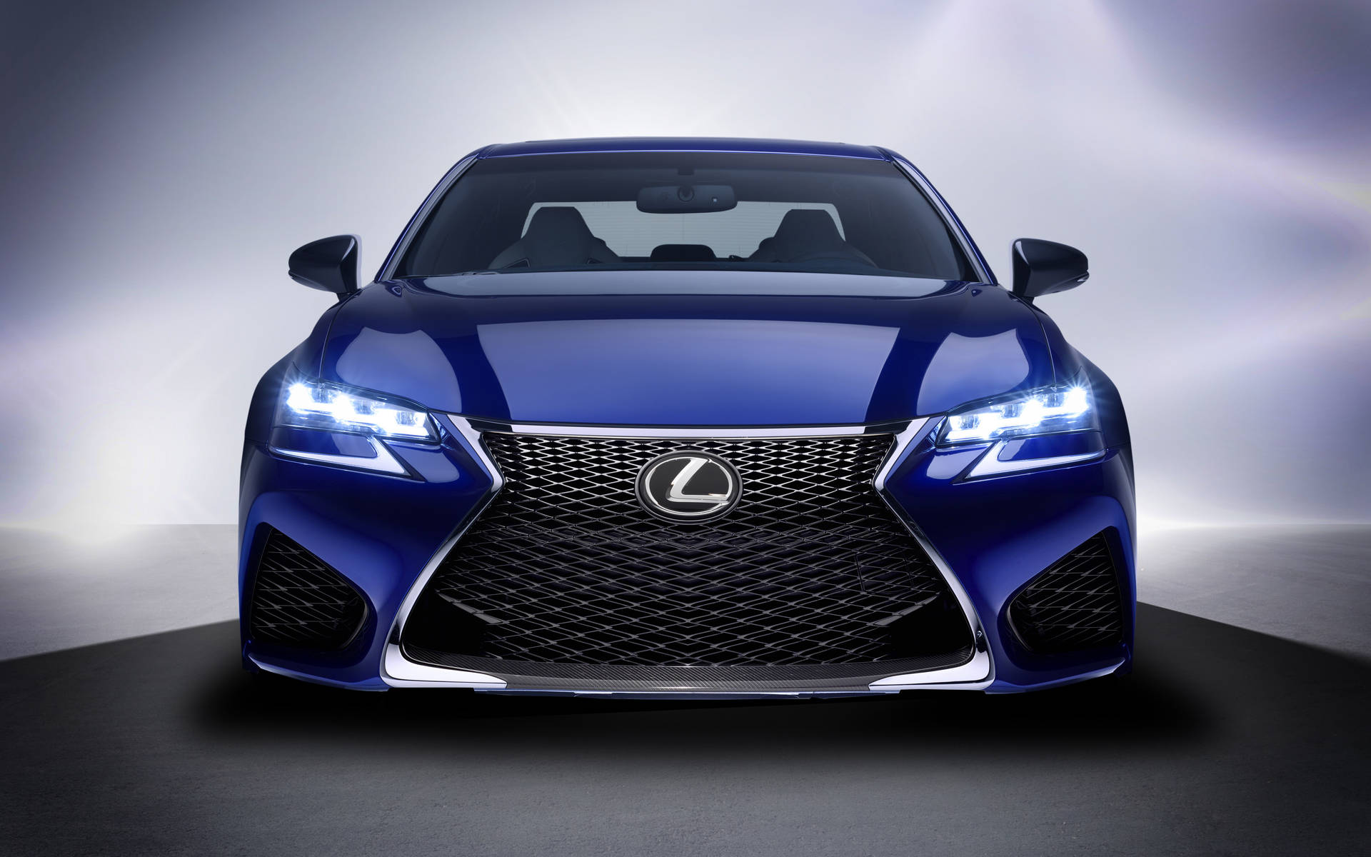 Preview wallpaper lexus gs f, lexus, front view