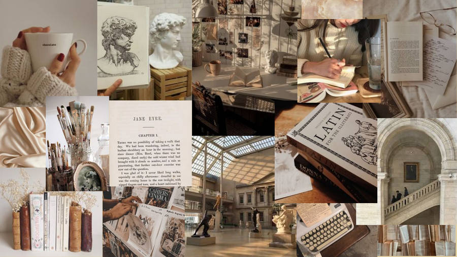 Light Academia Aesthetic 桌布
