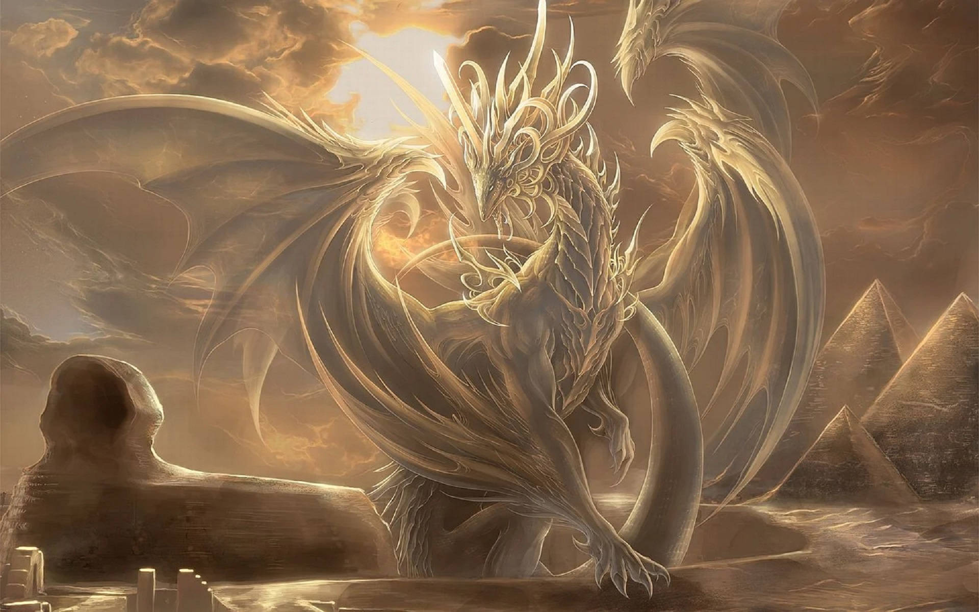 Light Dragon 桌布