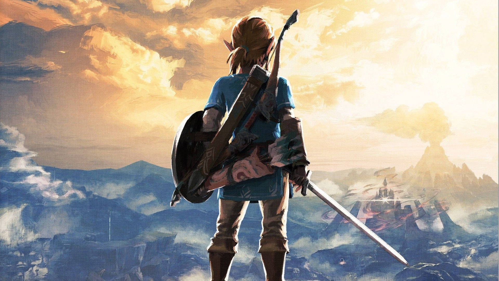 1920x1080 Zelda Link Wallpaper
