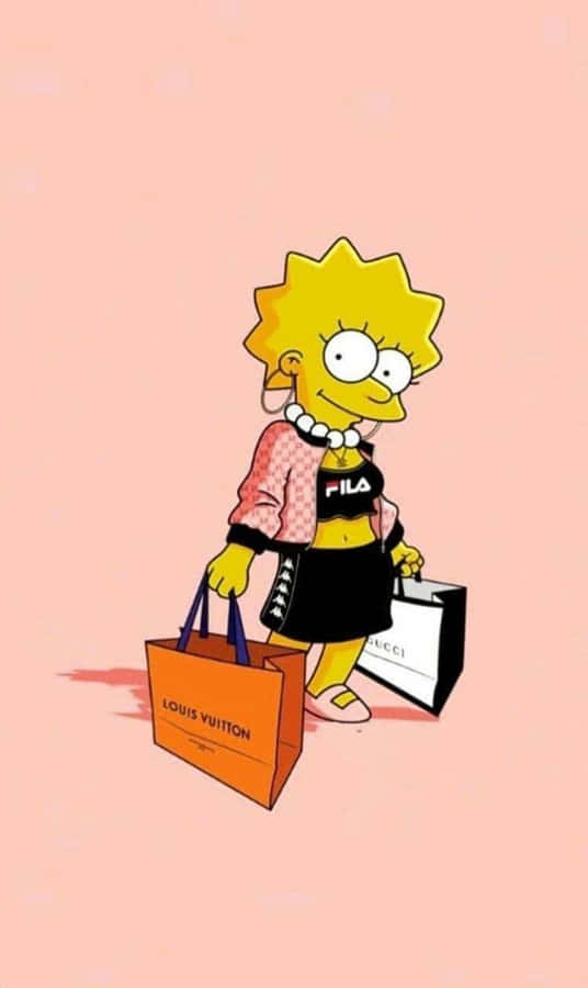 Lisa Simpson Aesthetic 桌布