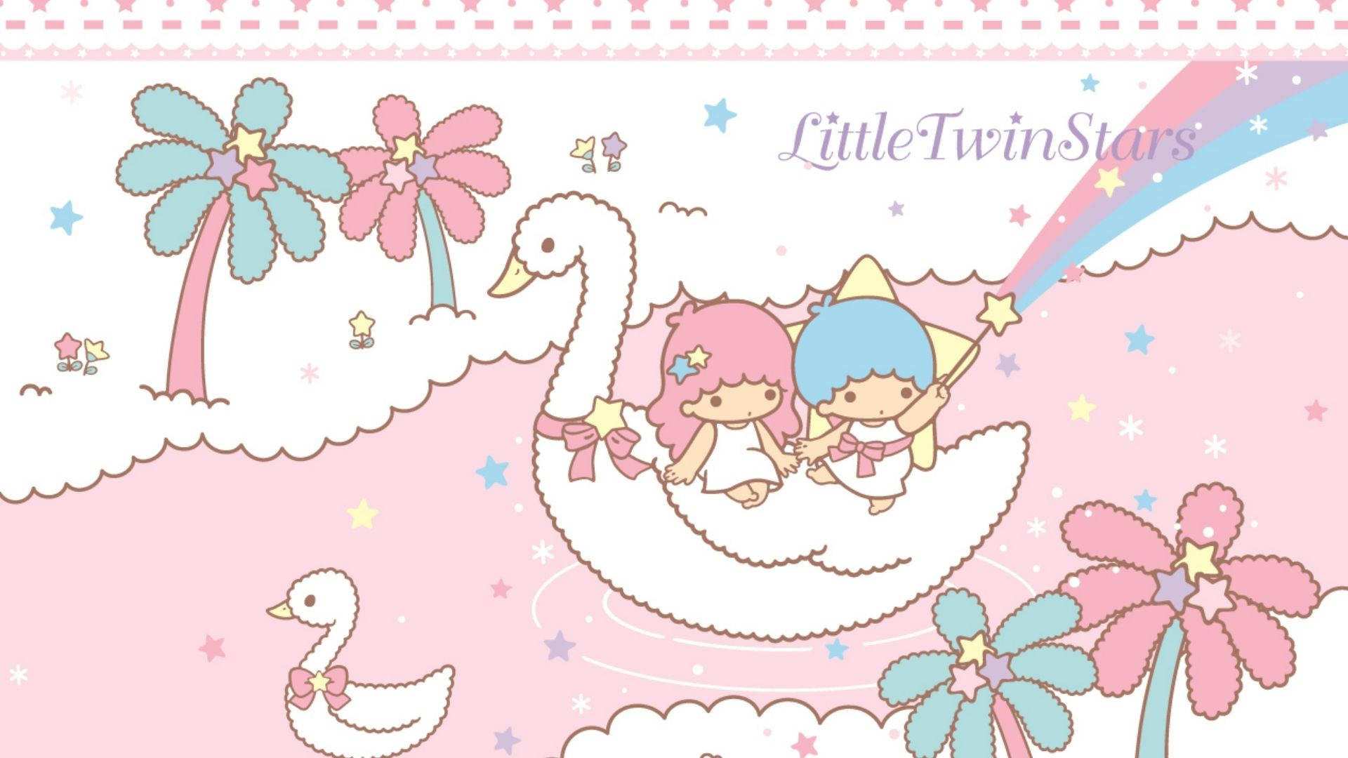 Little twin stars 桌布