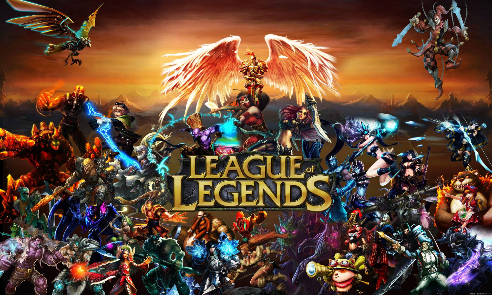 5000x3000 League of Legends Champions