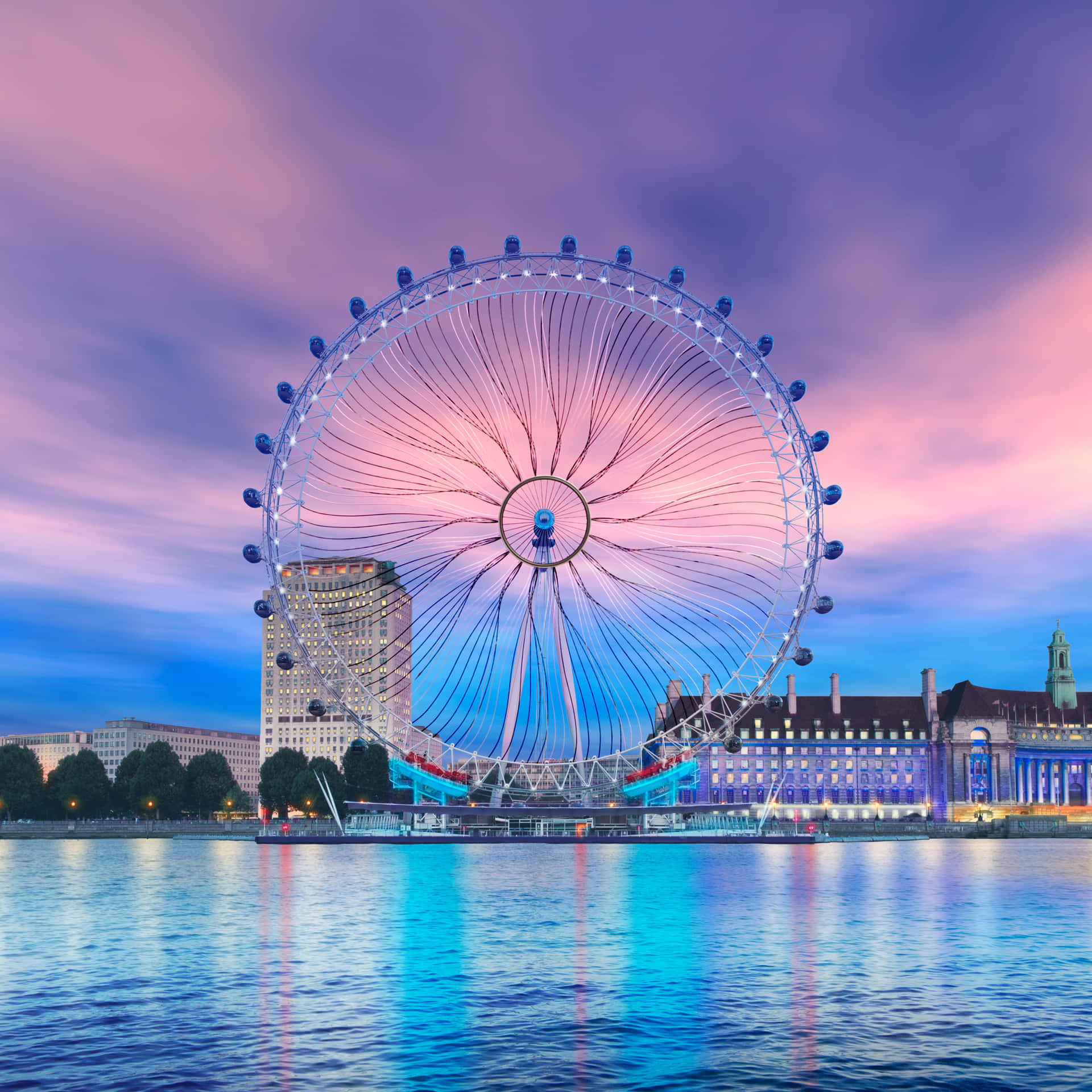 London Eye 桌布