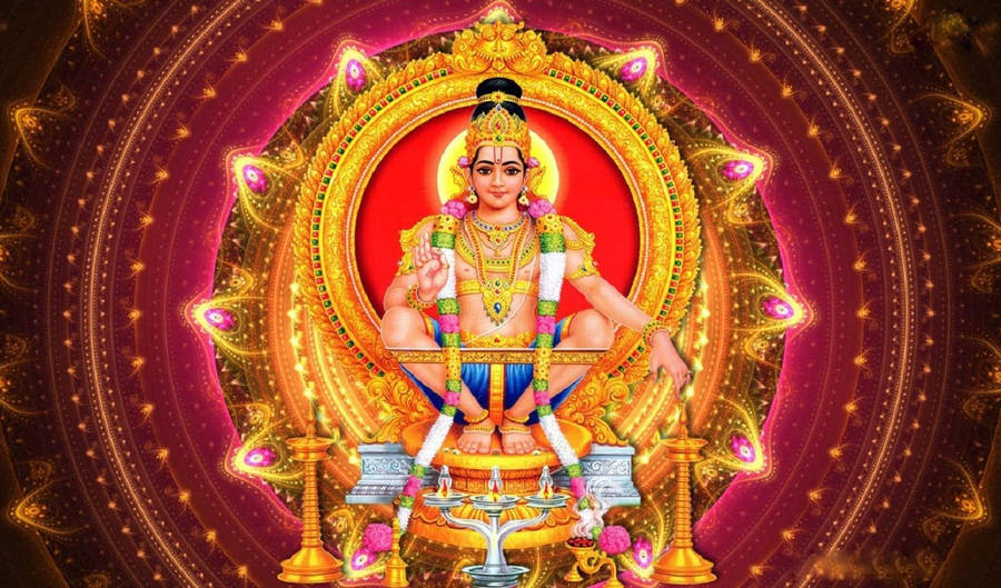 Lord Ayyappa 桌布