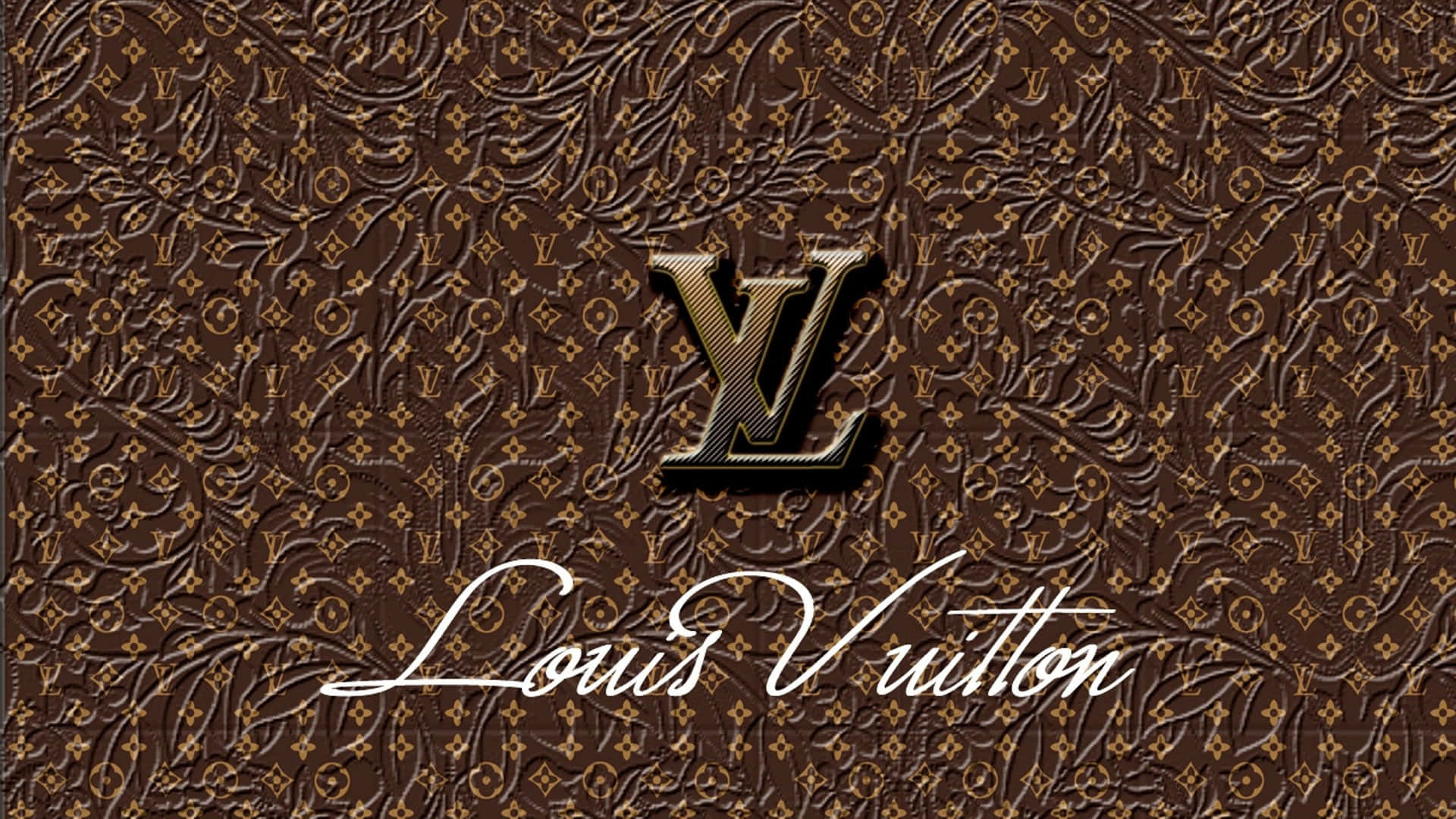 Louis Vuitton Logo 桌布