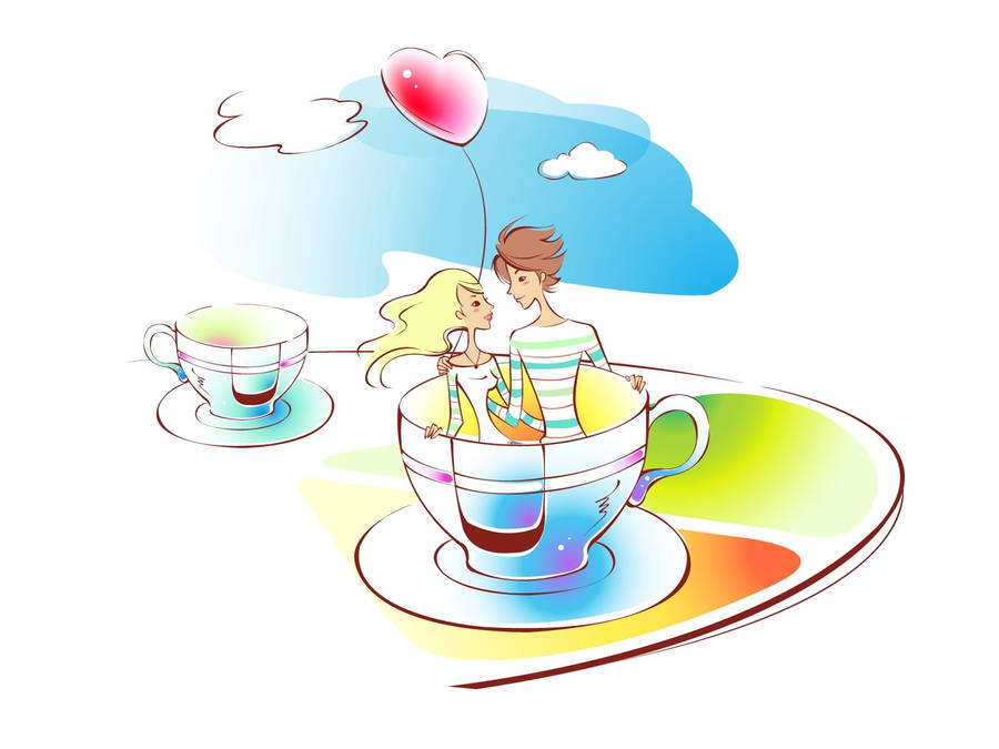 Love Drawings 桌布