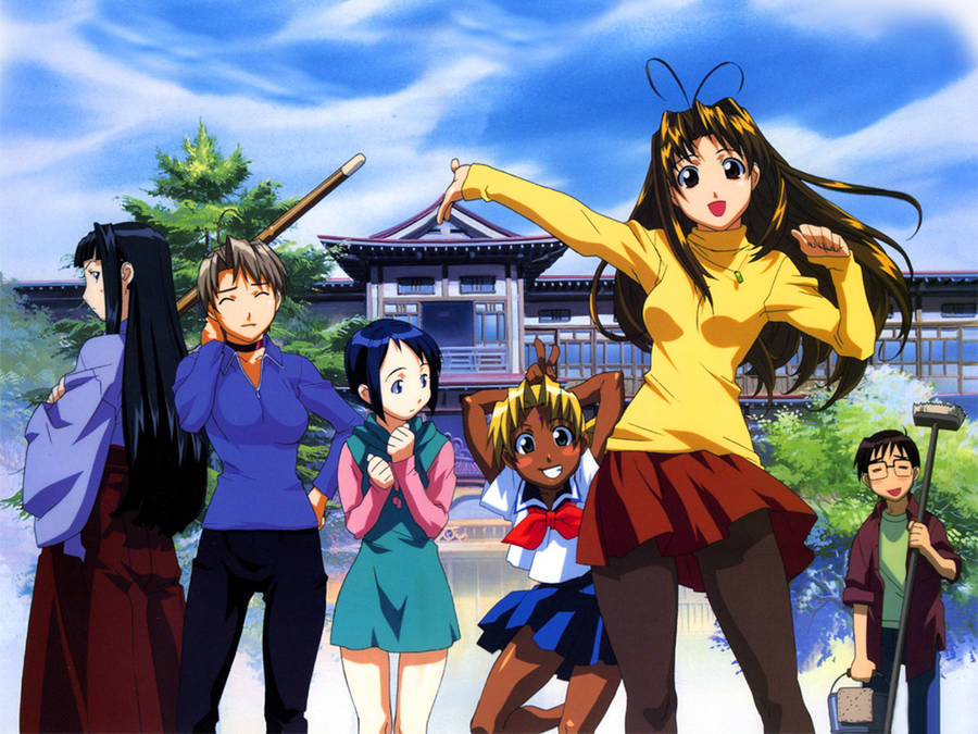 Love hina 桌布