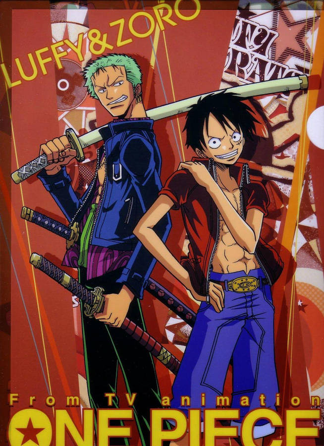 Luffy Zoro 桌布