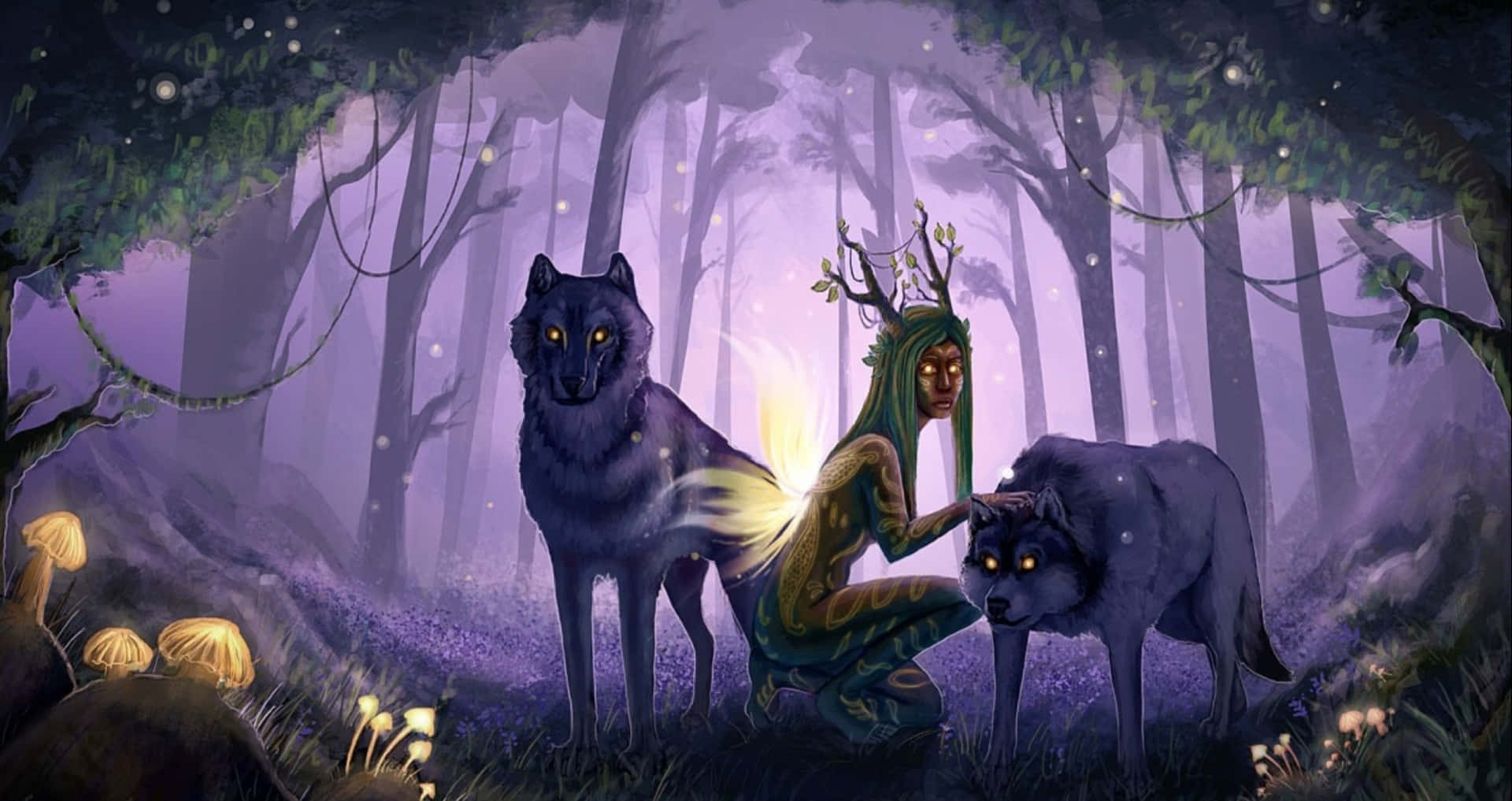 Magical Forest 桌布