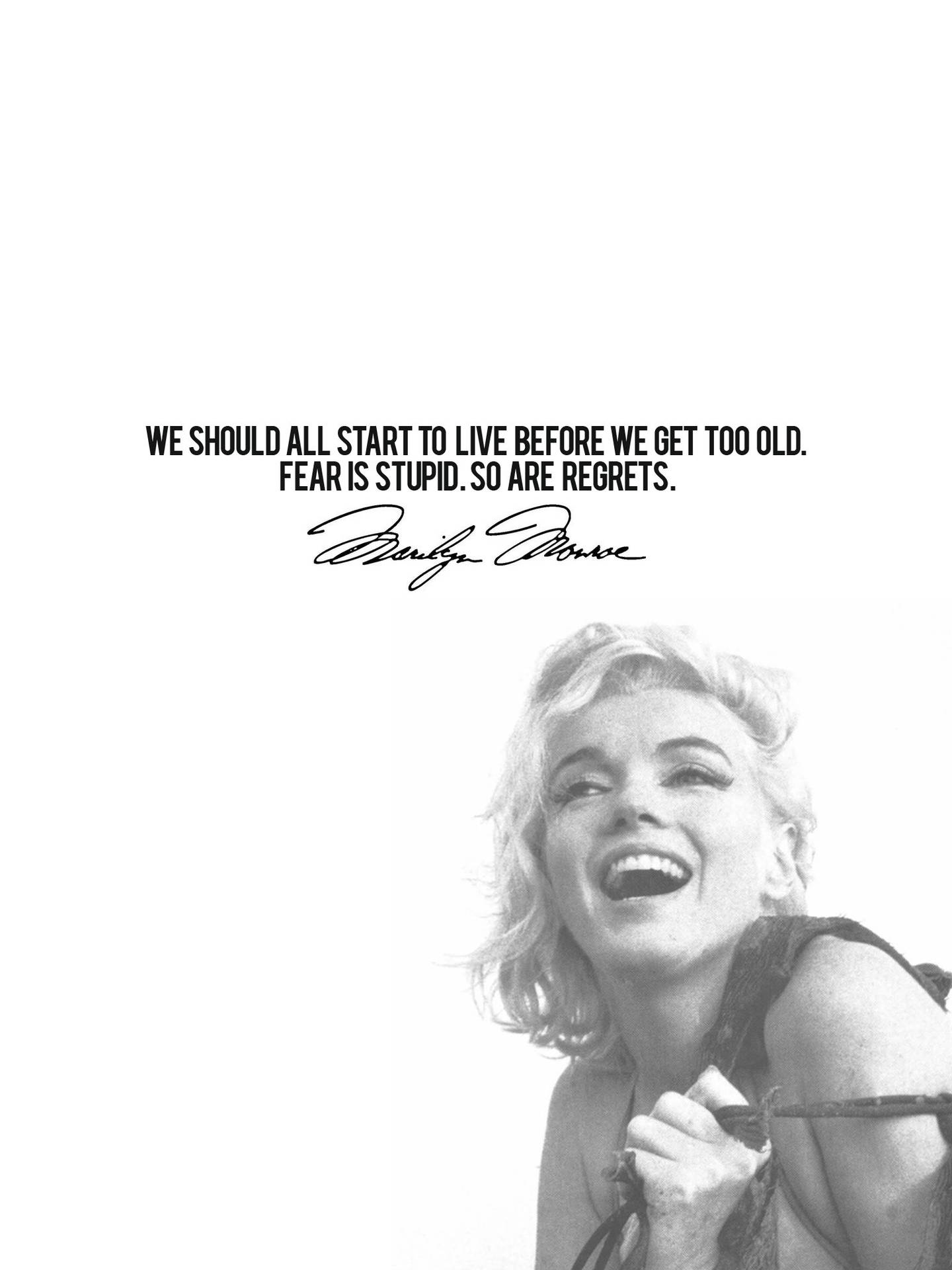 Marilyn Monroe Quotes 桌布