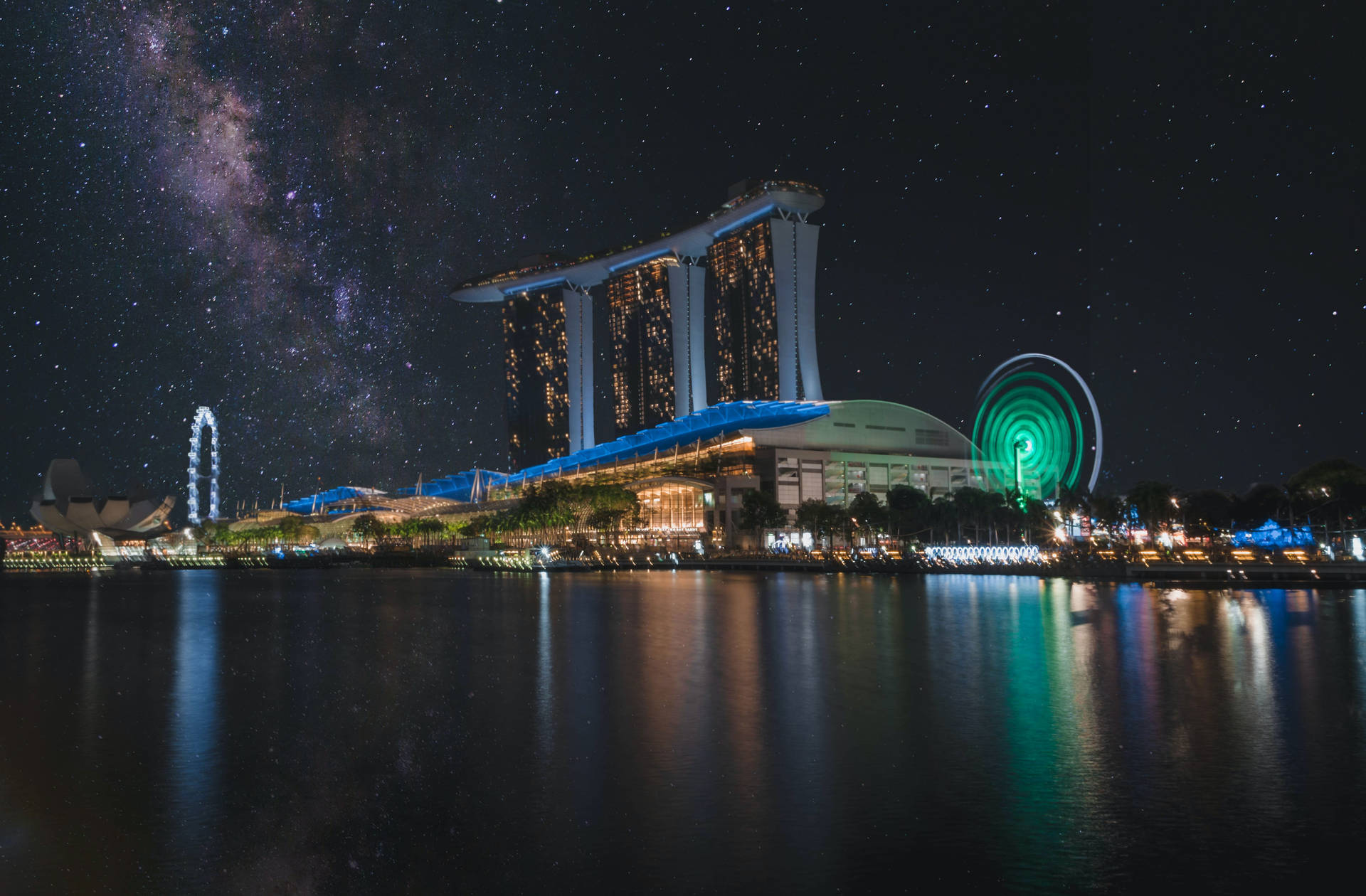 Marina Bay Sands 桌布