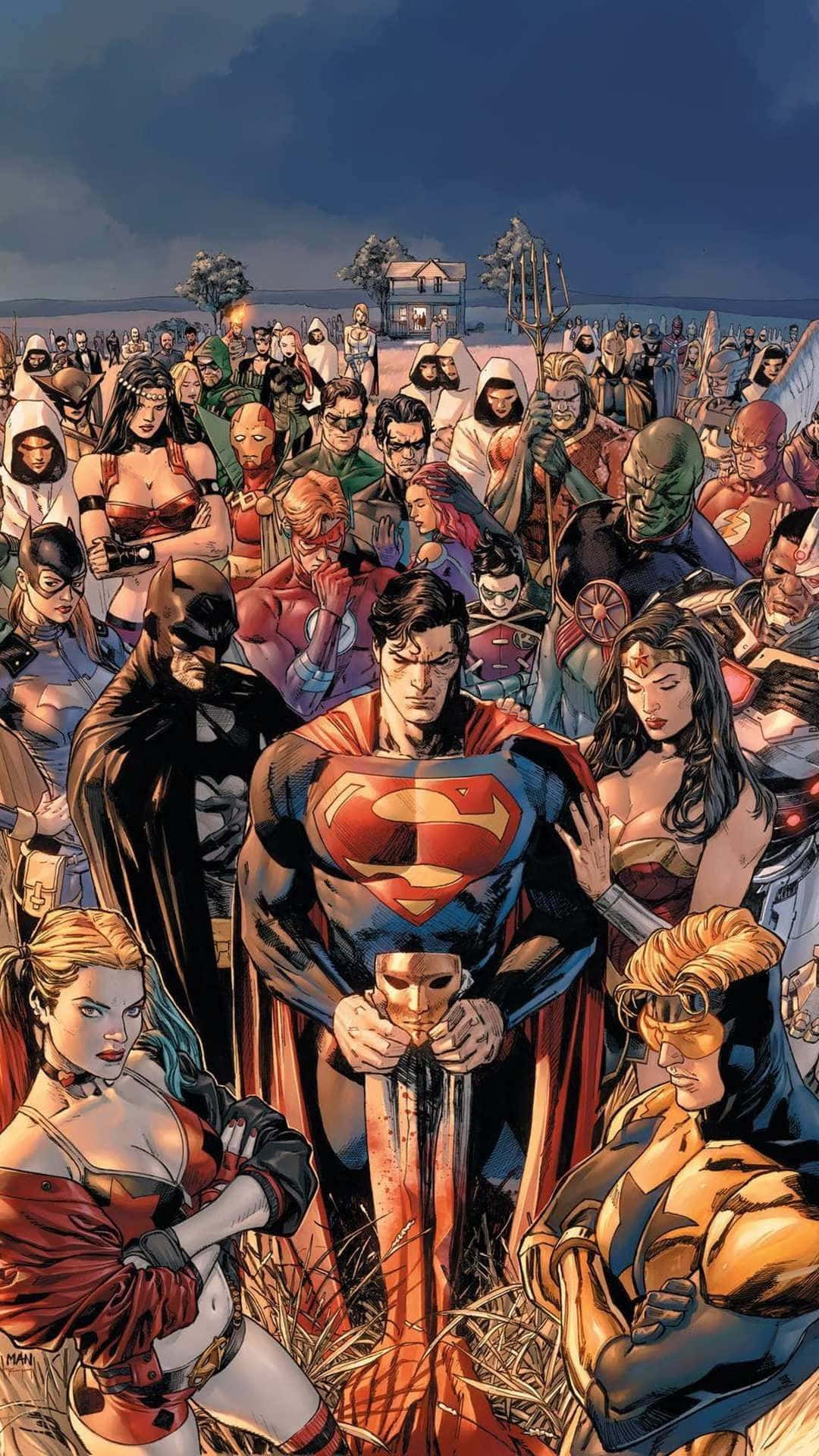 Marvel And Dc iPhone 桌布