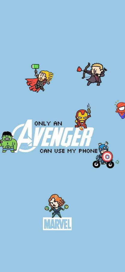 Marvel iPhone Xr 桌布