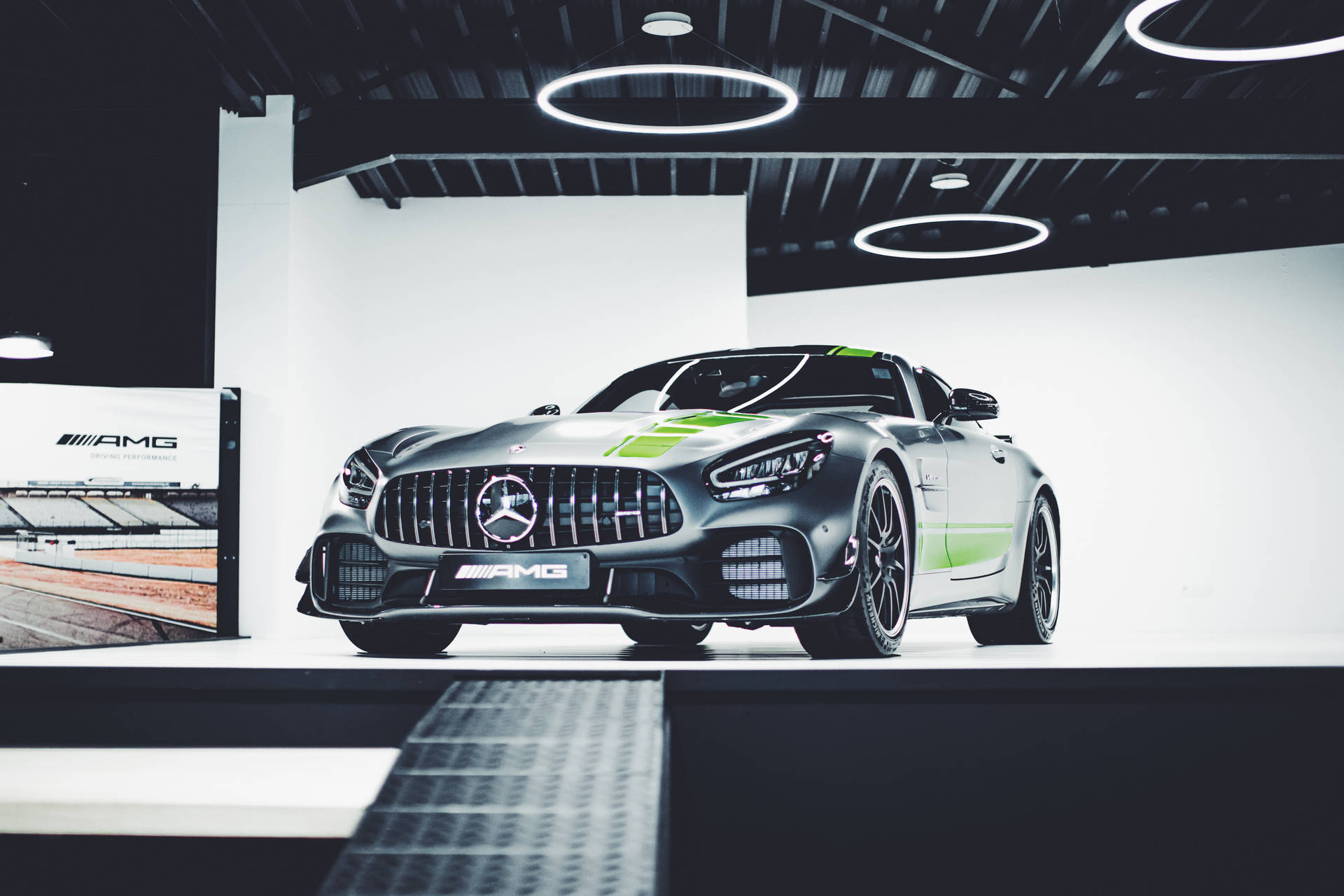 silver Mercedes-Benz coupe
