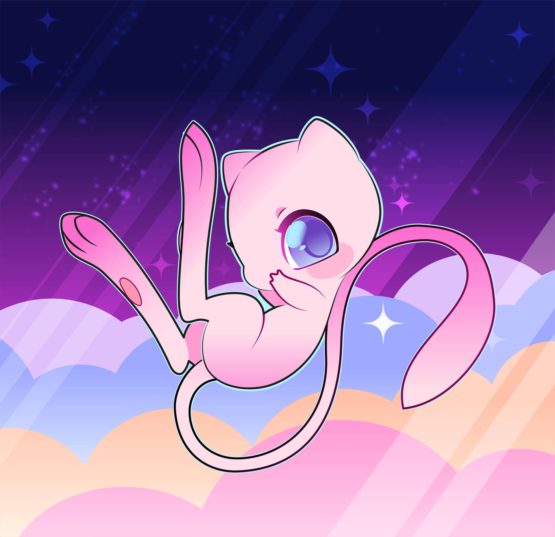 Mew 桌布