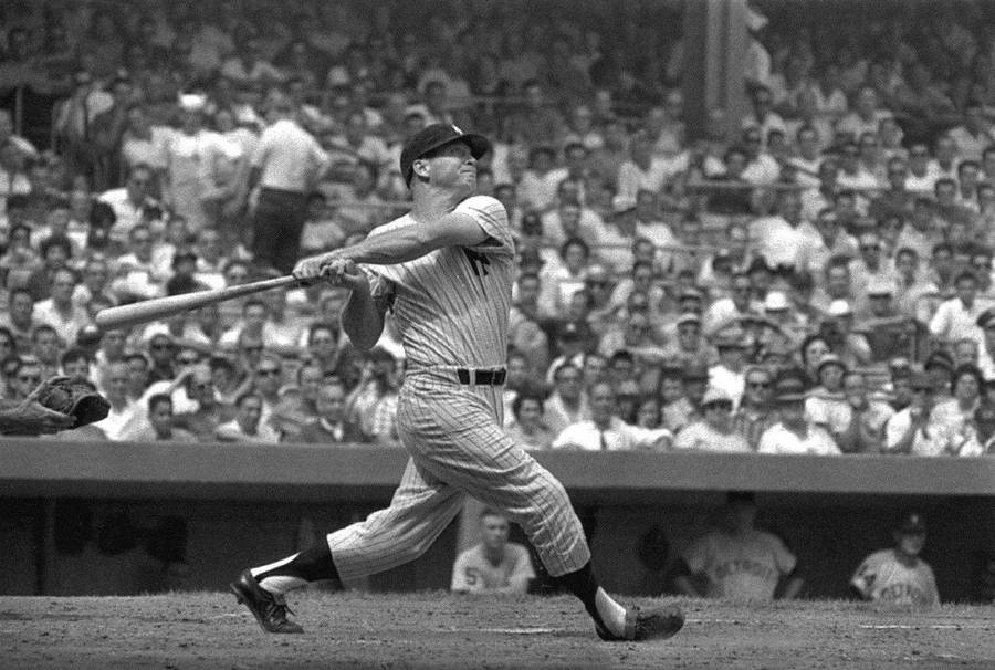 Mickey Mantle 桌布