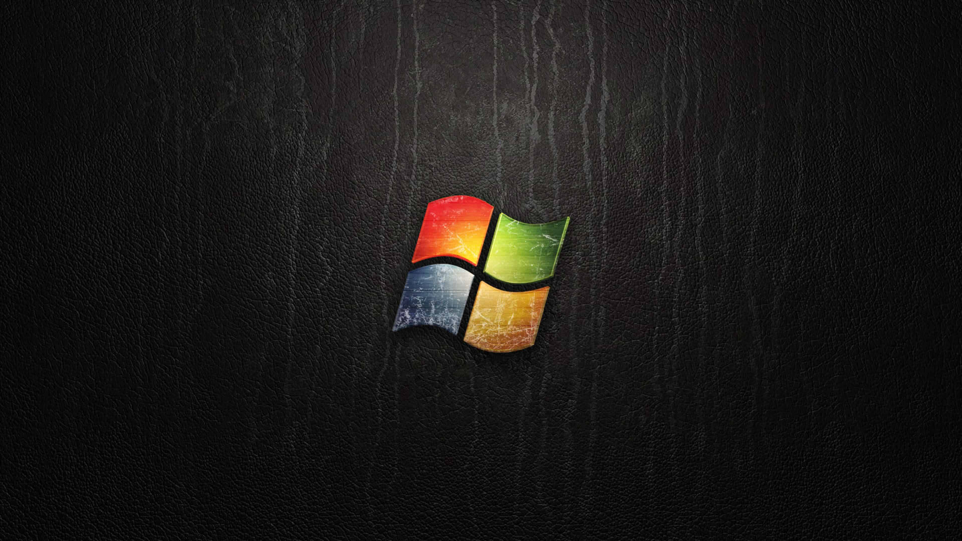 3840x2160 Microsoft Windows Logo Black Background UHD 4K Wallpaper