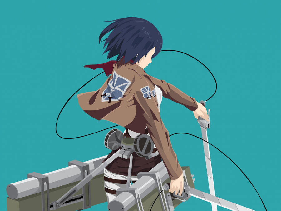 Mikasa Ackerman 桌布