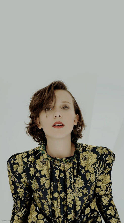 1002x1800 Millie Bobby Brown Aesthetic Wallpaper