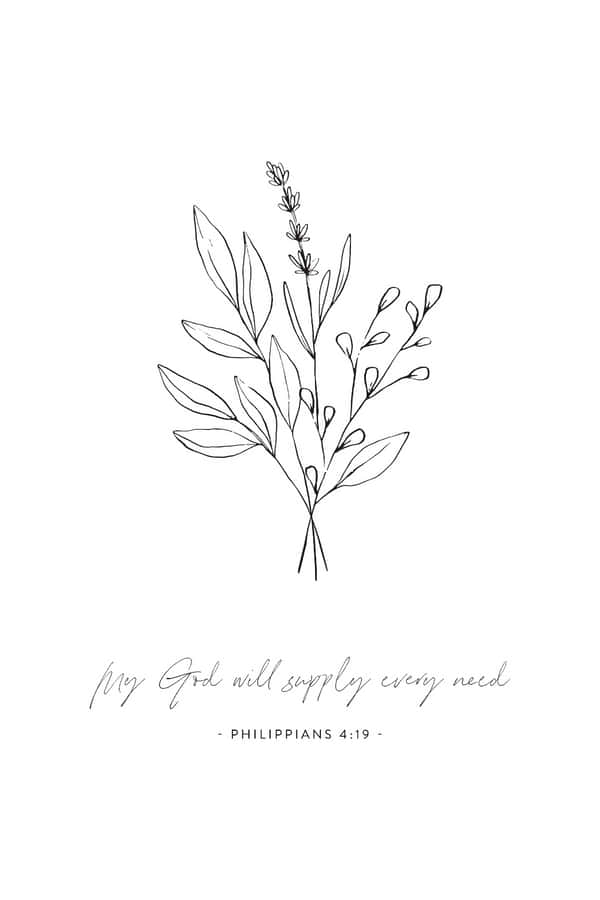Minimalist Bible 桌布