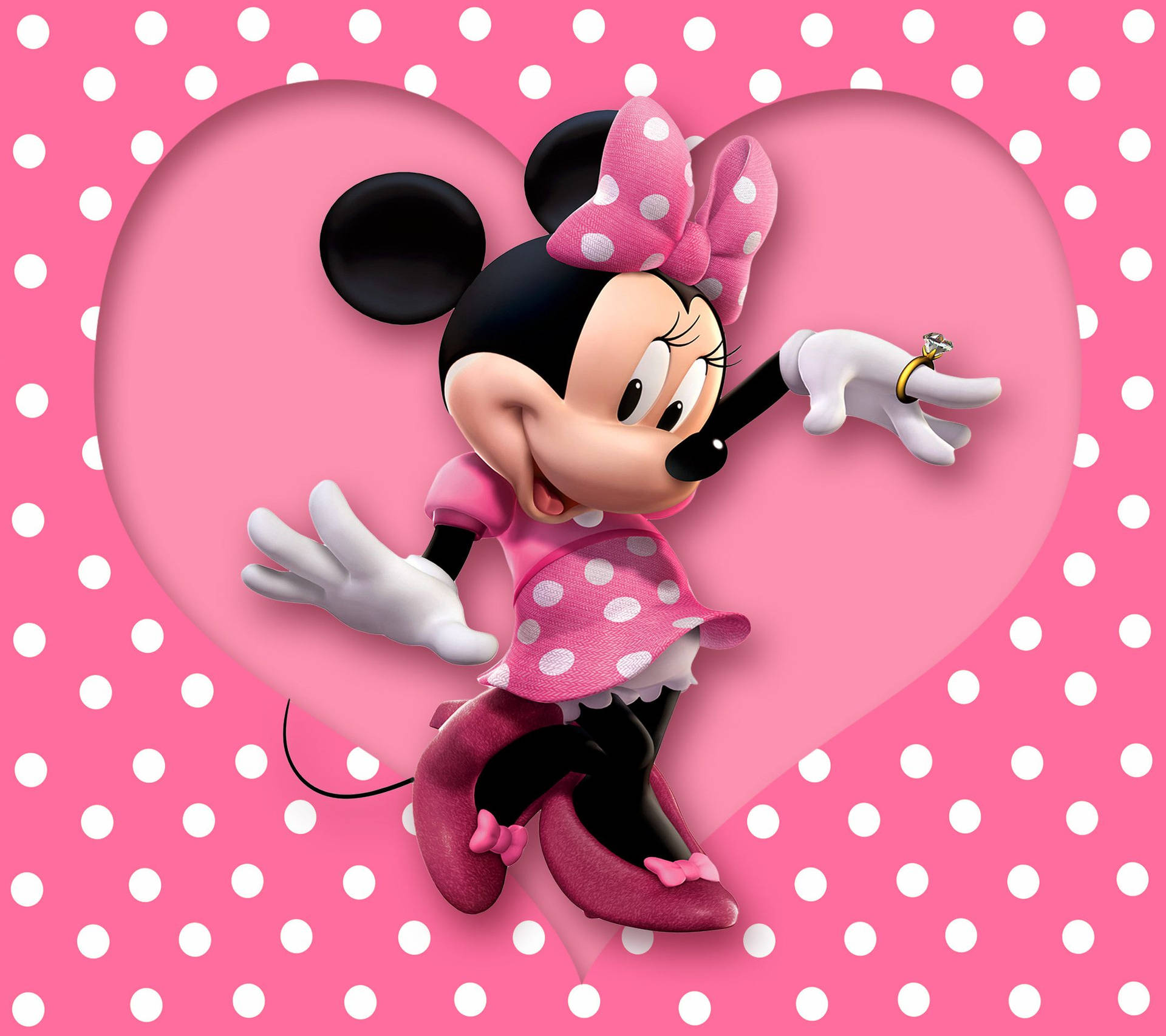 2160x1920 Minnie Mouse Wallpaper HD