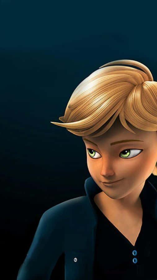 Miraculous Ladybug Adrien 桌布