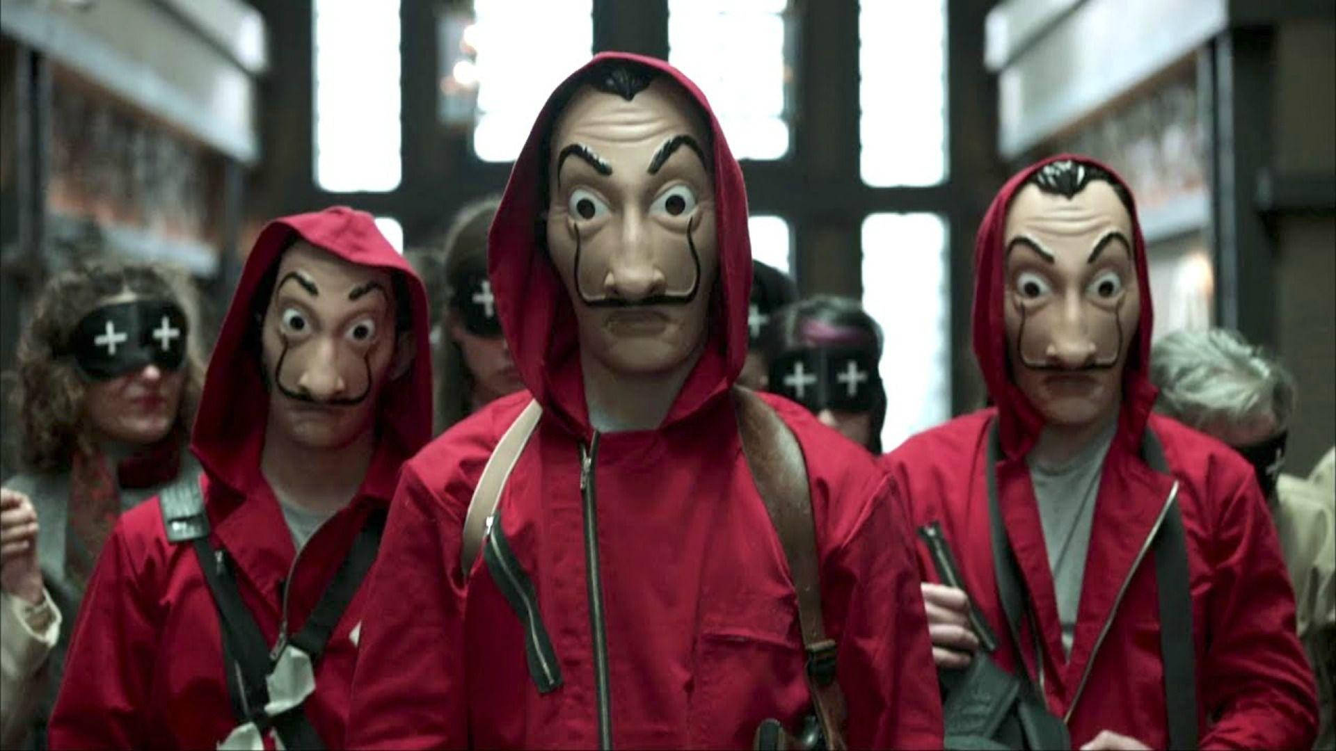 Money Heist Netflix backgrounds 6