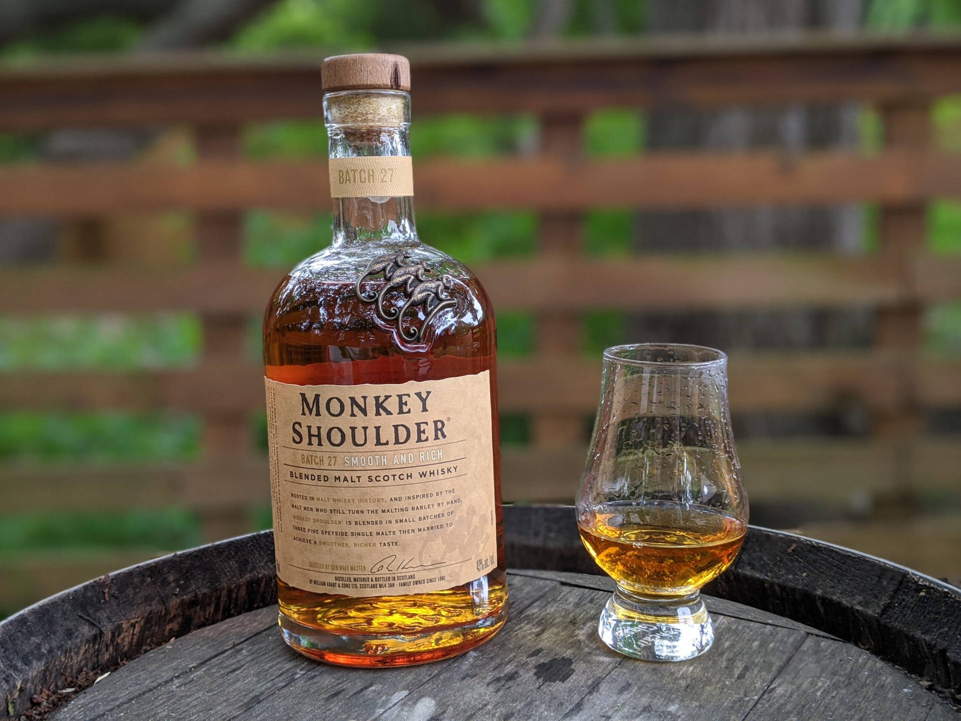 Monkey Shoulder 桌布