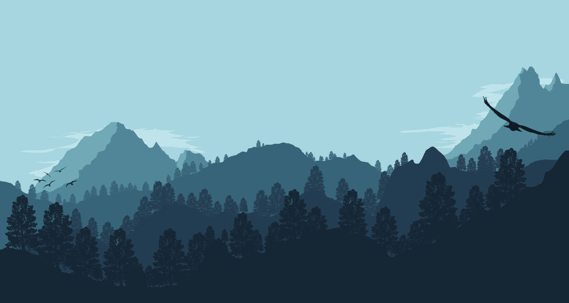 Mountain Aesthetic 桌布