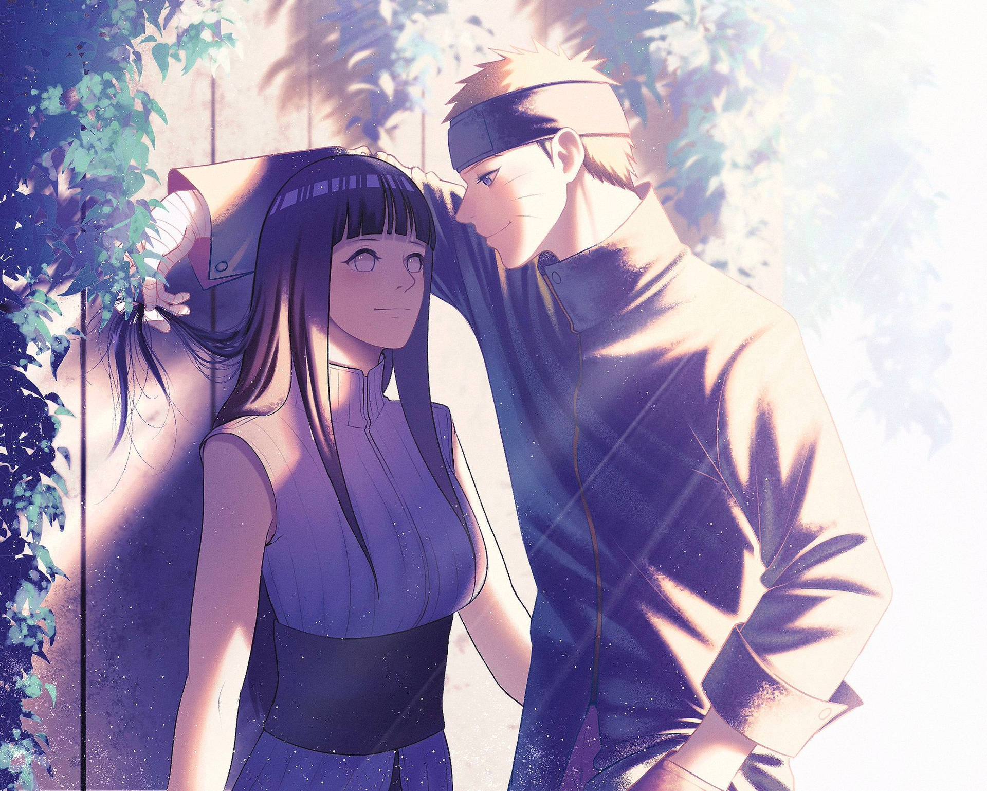 Naruto And Hinata 桌布
